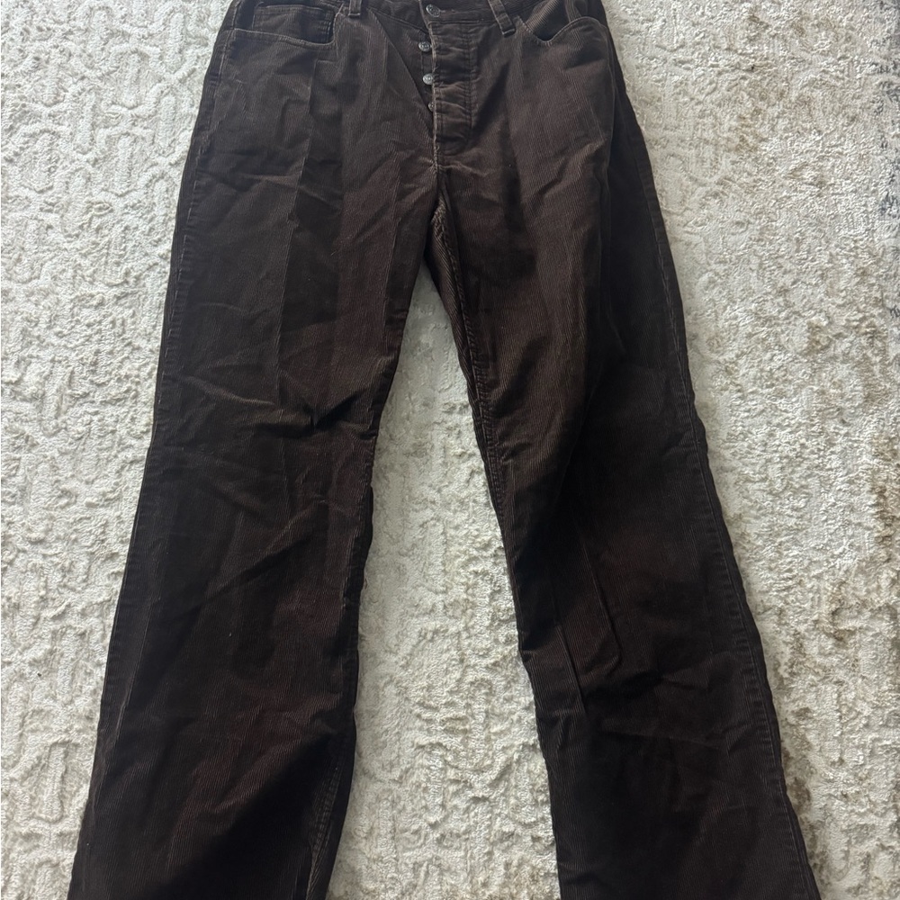 GAP Men's Dark Brown Corduroy Pants